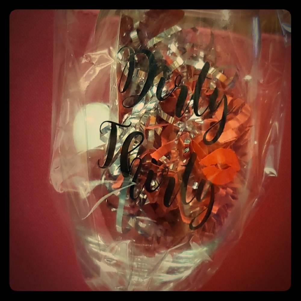 Dirty Thirty Wine Glass Gift
